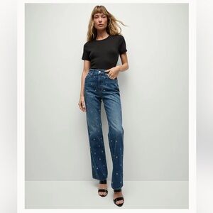 Veronica Beard Dylan Grommet jeans NWT 28